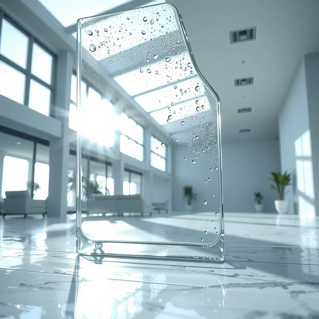 Glass refraction
